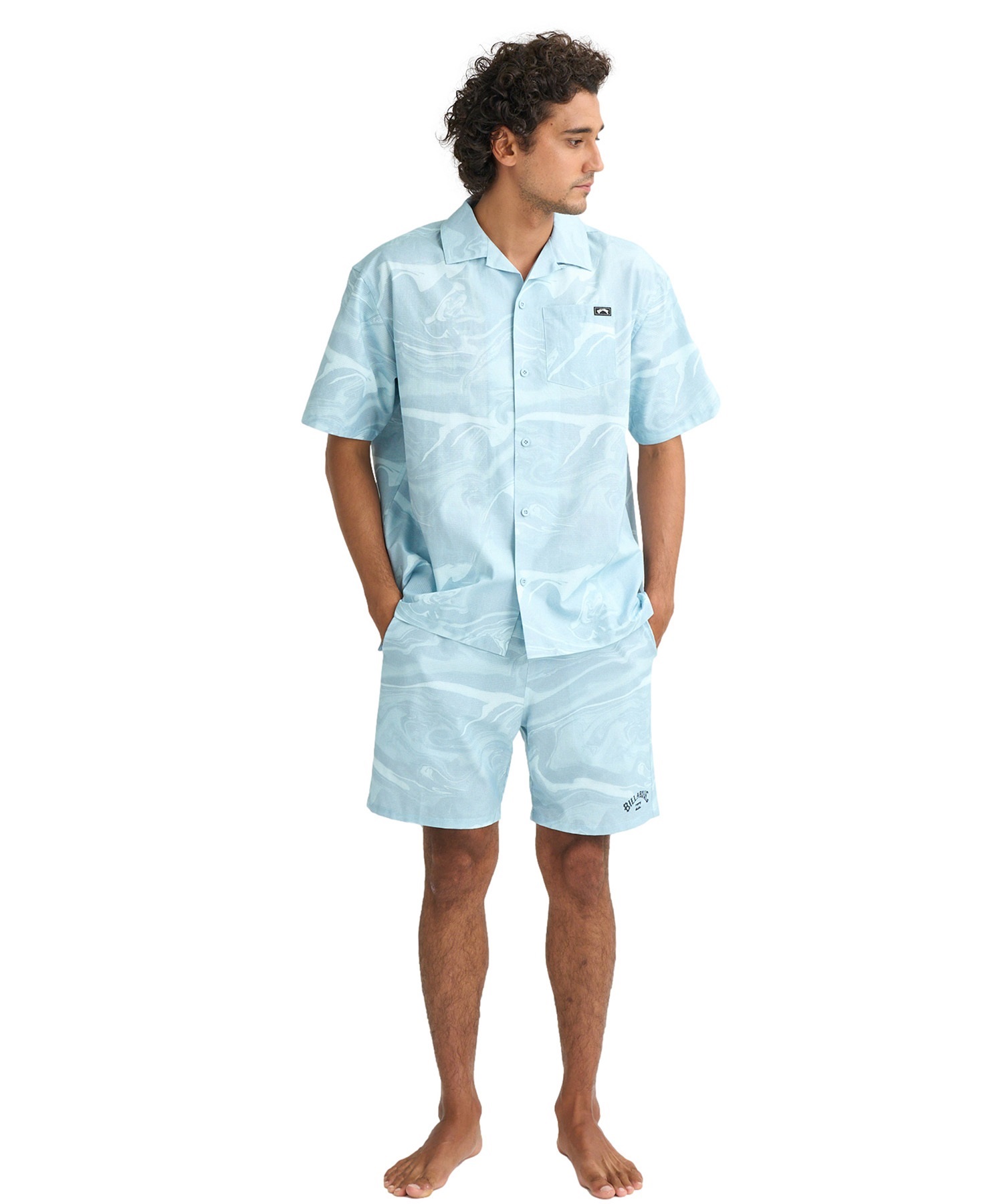 BILLABONG ビラボン 半袖 シャツ メンズ 水陸両用 SUBMERSIBLE SHIRTS BG011120(NVY-M)