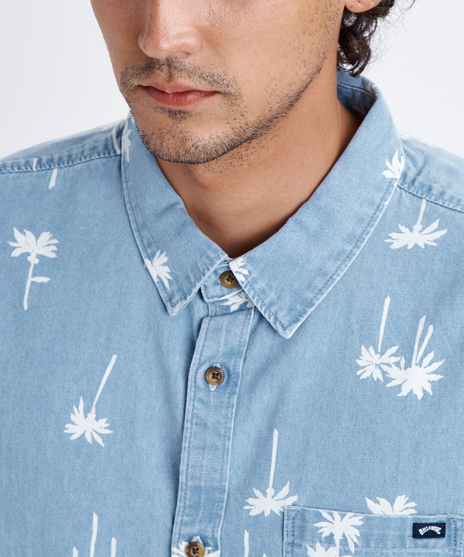 BILLABONG ビラボン 半袖 シャツ メンズ コットンリヨセル生地 SUNDAYS MINI SS BG011126(STN-M)