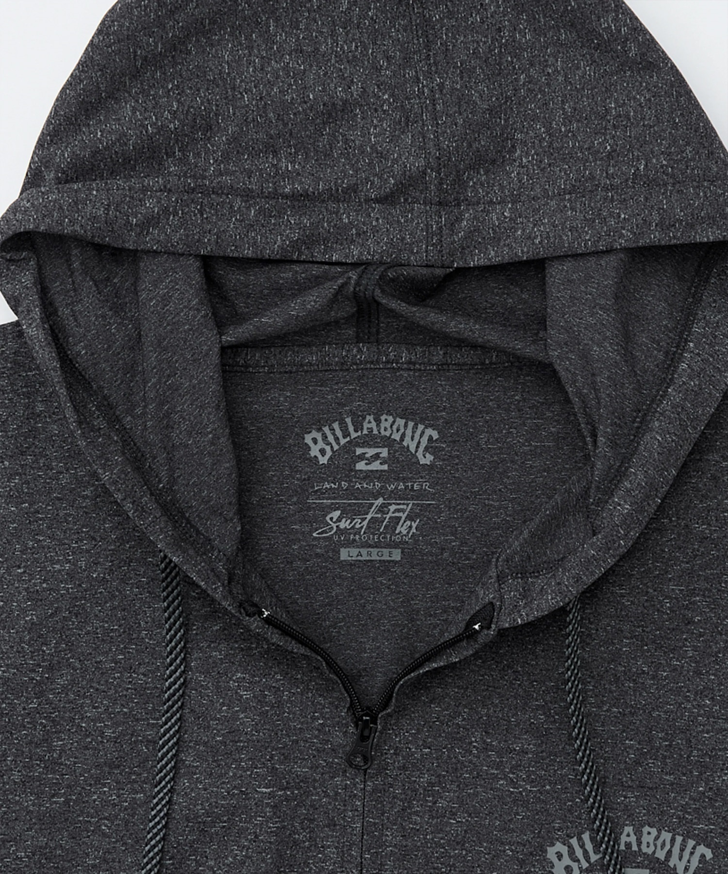 BILLABONG ビラボン 水着 ラッシュガード ジップアップ パーカー メンズ 水陸両用 UVカット 吸水速乾 SURF FLEX ZIP BG011860(BKH-M)