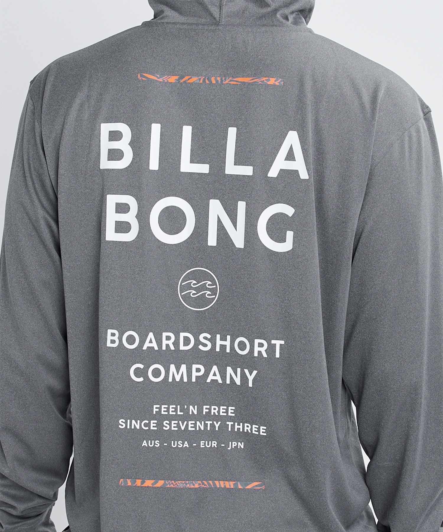 BILLABONG ビラボン 水着 ラッシュガード 長袖 ジップアップ パーカー