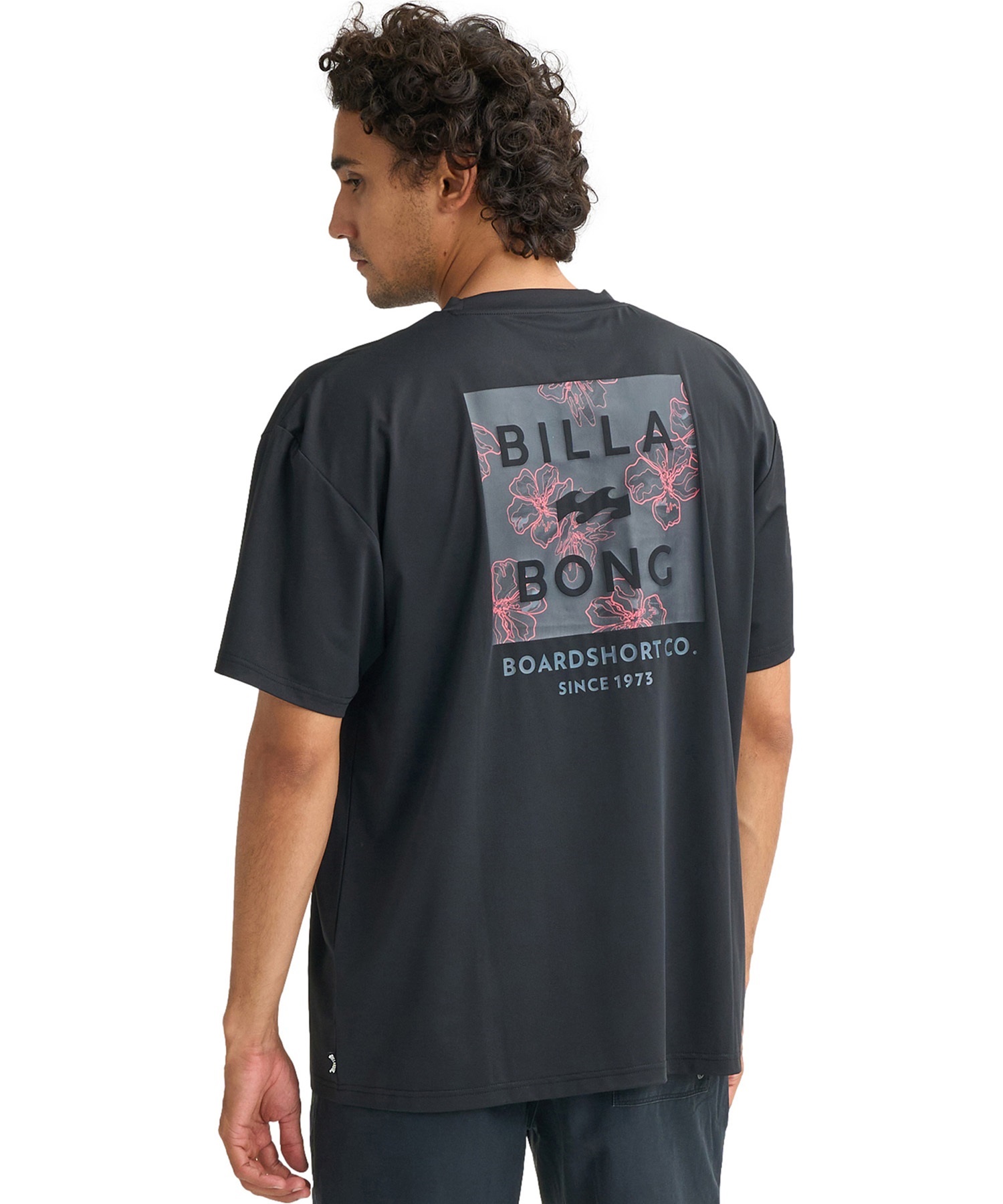 BILLABONG ビラボン 水着 ラッシュガード 半袖 Tシャツ メンズ バックプリント UVカット 水陸両用 BG011867
