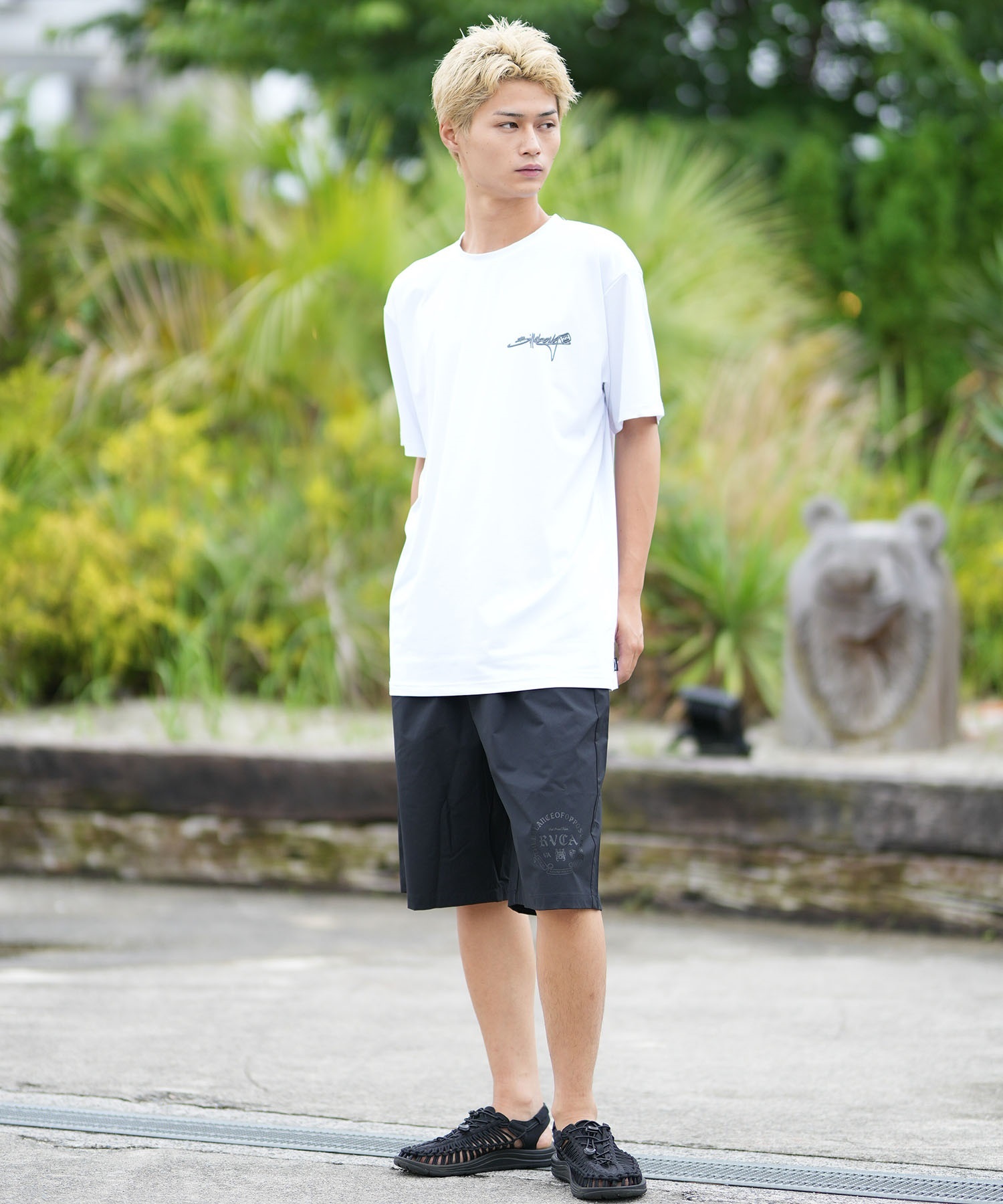 ムラスポ別注　BILLABONG ビラボン 水陸両用　タイダイ 水着 BILLABONG ビラボン 水着 ラッシュガード 半袖 Tシャツ メンズ 水陸