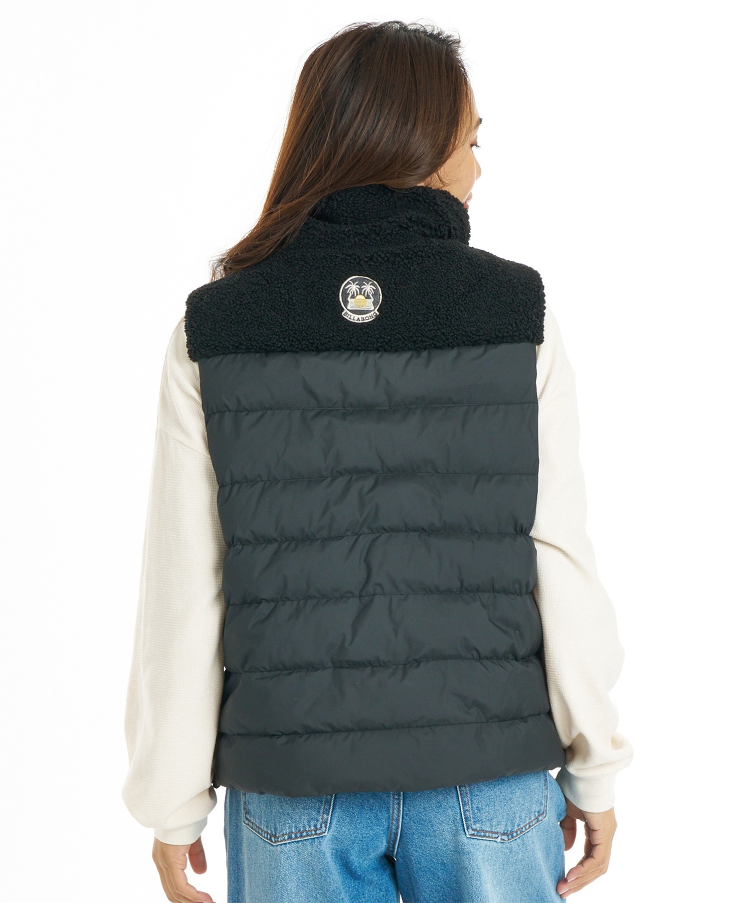 BILLABONG ビラボン ベスト レディース 撥水 SURFCAMP BOA & PUFF VEST