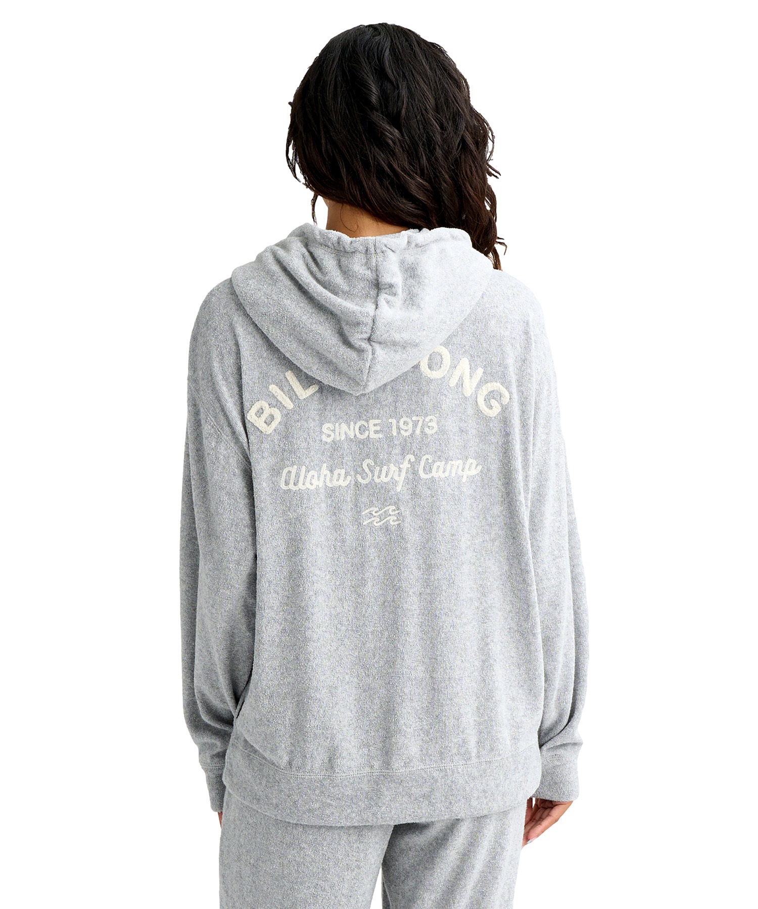 BILLABONG ビラボン ジップアップ パーカー レディース パイル生地 セットアップ対応 BG013017(SCS-M)