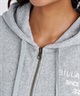 BILLABONG ビラボン ジップアップ パーカー レディース パイル生地 セットアップ対応 BG013017(SCS-M)