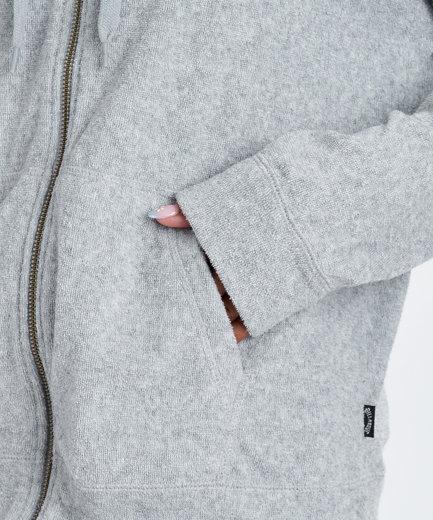 BILLABONG ビラボン ジップアップ パーカー レディース パイル生地 セットアップ対応 BG013017(SCS-M)