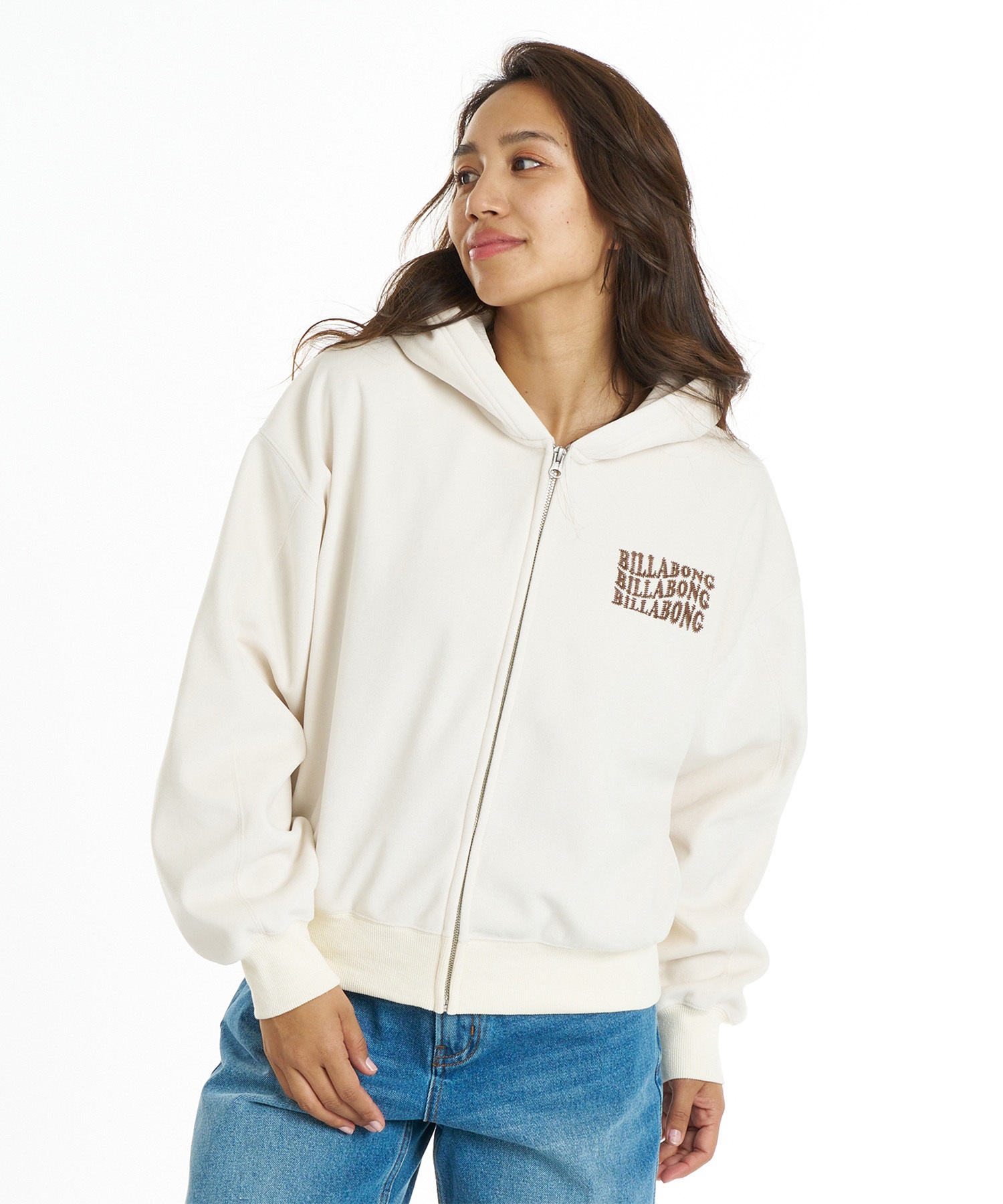 BILLABONG ビラボン ジップアップ パーカー フーディー レディース