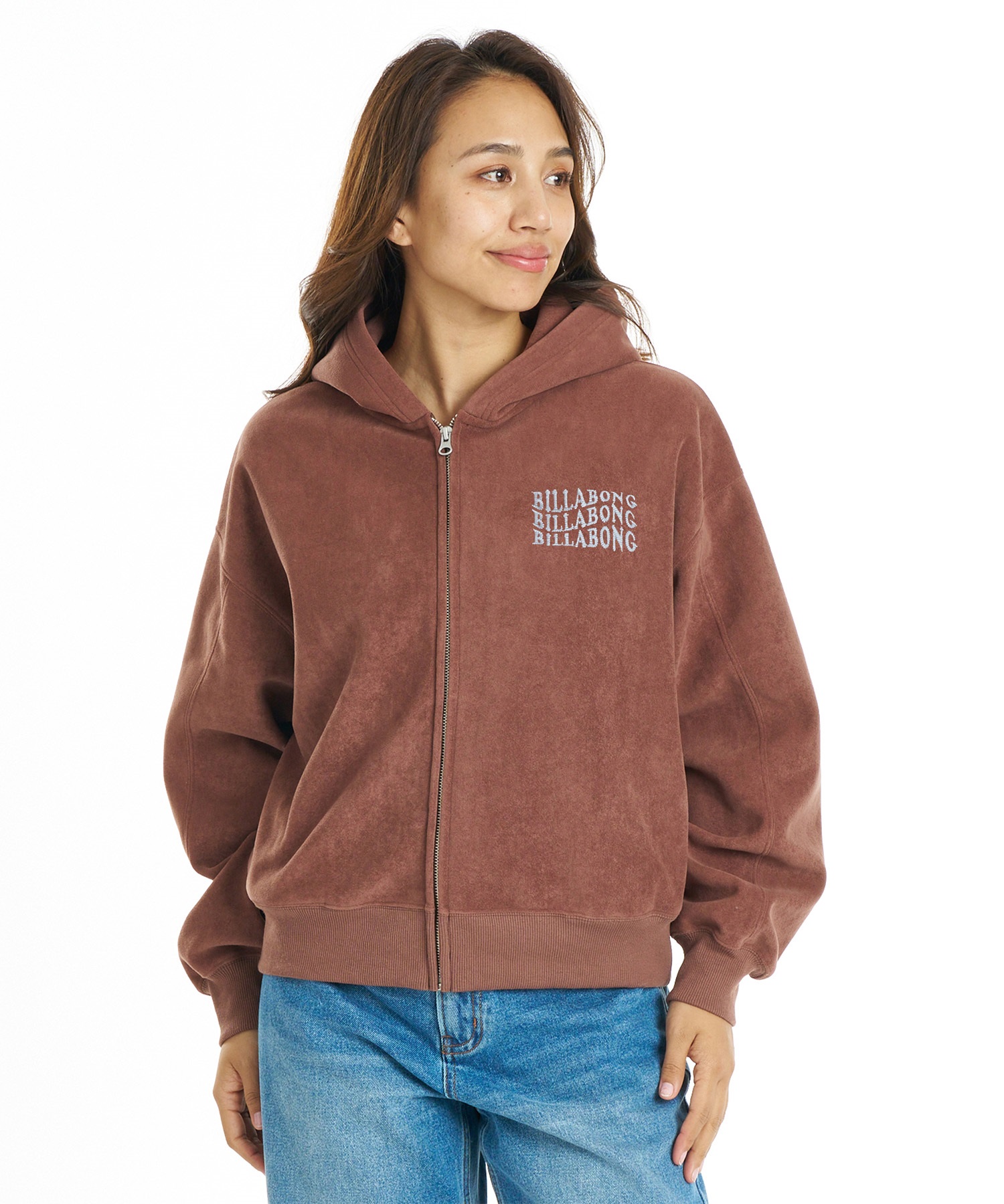 BILLABONG ビラボン ジップアップ パーカー フーディー レディース