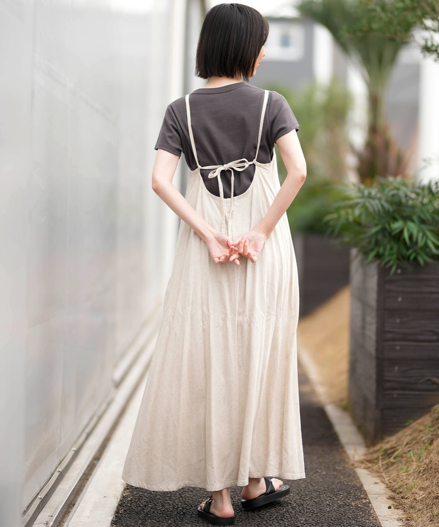 BILLABONG ビラボン ワンピース レディース ロング丈 CAMI BACK WOVEN