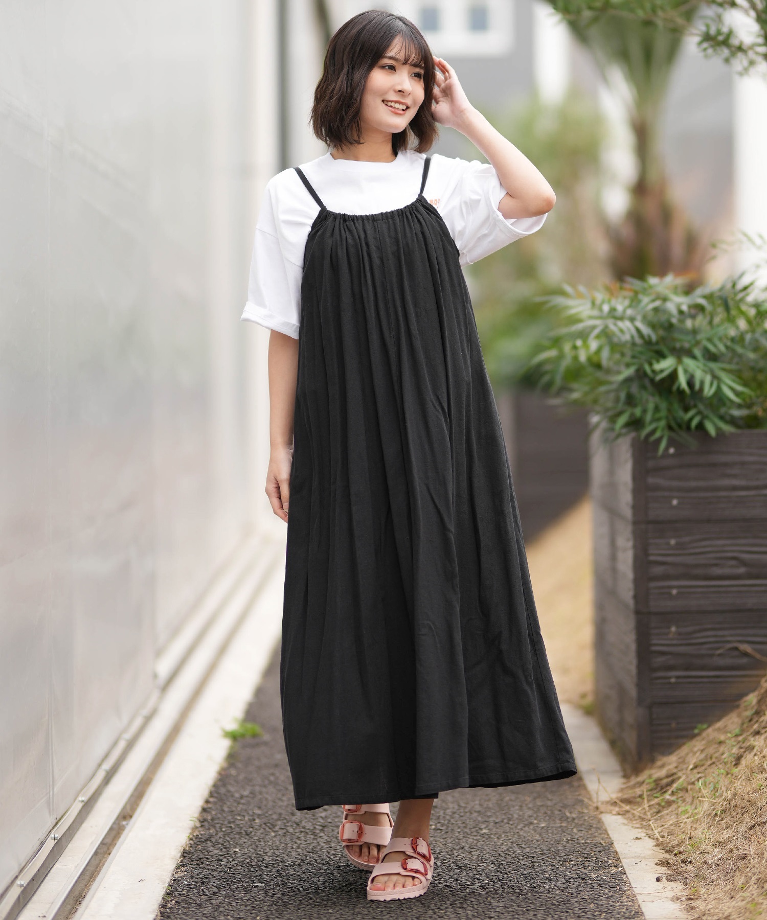 BILLABONG ビラボン ワンピース レディース ロング丈 CAMI BACK WOVEN