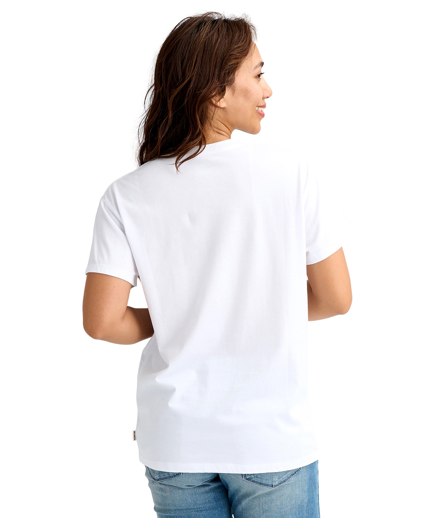 BILLABONG ビラボン 半袖 Tシャツ レディース ポケット ポケT ロゴ BG013202(BPB-M)