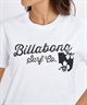 BILLABONG ビラボン 半袖 Tシャツ レディース ポケット ポケT ロゴ BG013202(BPB-M)