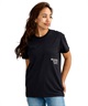 BILLABONG ビラボン 半袖 Tシャツ レディース ロゴ バックプリント BG013203(SCS-M)