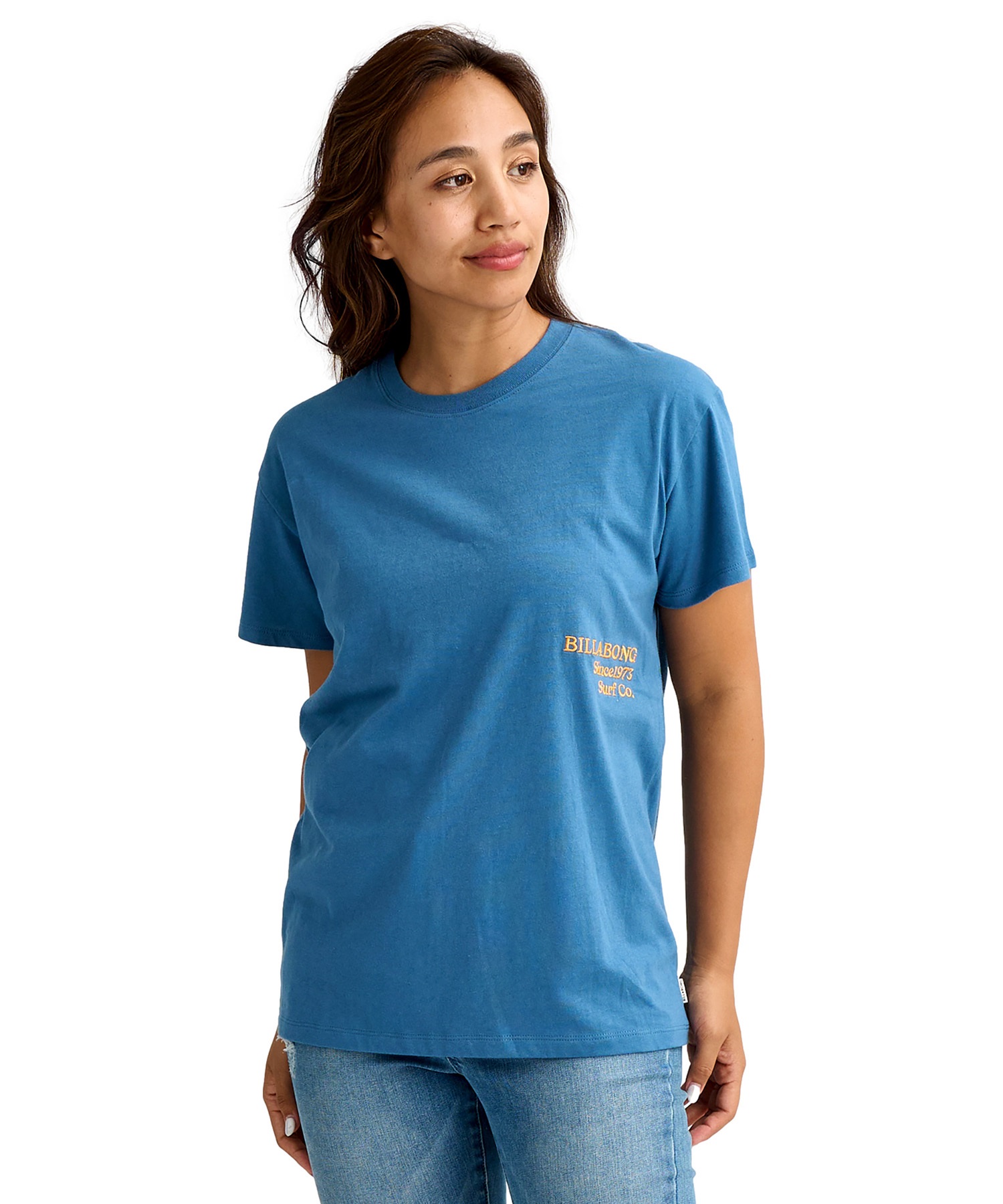 BILLABONG ビラボン 半袖 Tシャツ レディース ロゴ バックプリント BG013203(SCS-M)