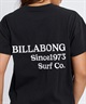 BILLABONG ビラボン 半袖 Tシャツ レディース ロゴ バックプリント BG013203(SCS-M)