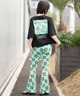 BILLABONG ビラボン 半袖 Tシャツ レディース SQUARE LOGO LOOSE CROPPED BG013205(BLM-M)