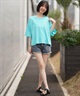 BILLABONG ビラボン 半袖 Tシャツ レディース PUFF ARCH WIDE LOOSE CROP BG013208(GUA-M)