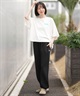BILLABONG ビラボン 半袖 Tシャツ レディース PUFF ARCH WIDE LOOSE CROP BG013208(GUA-M)