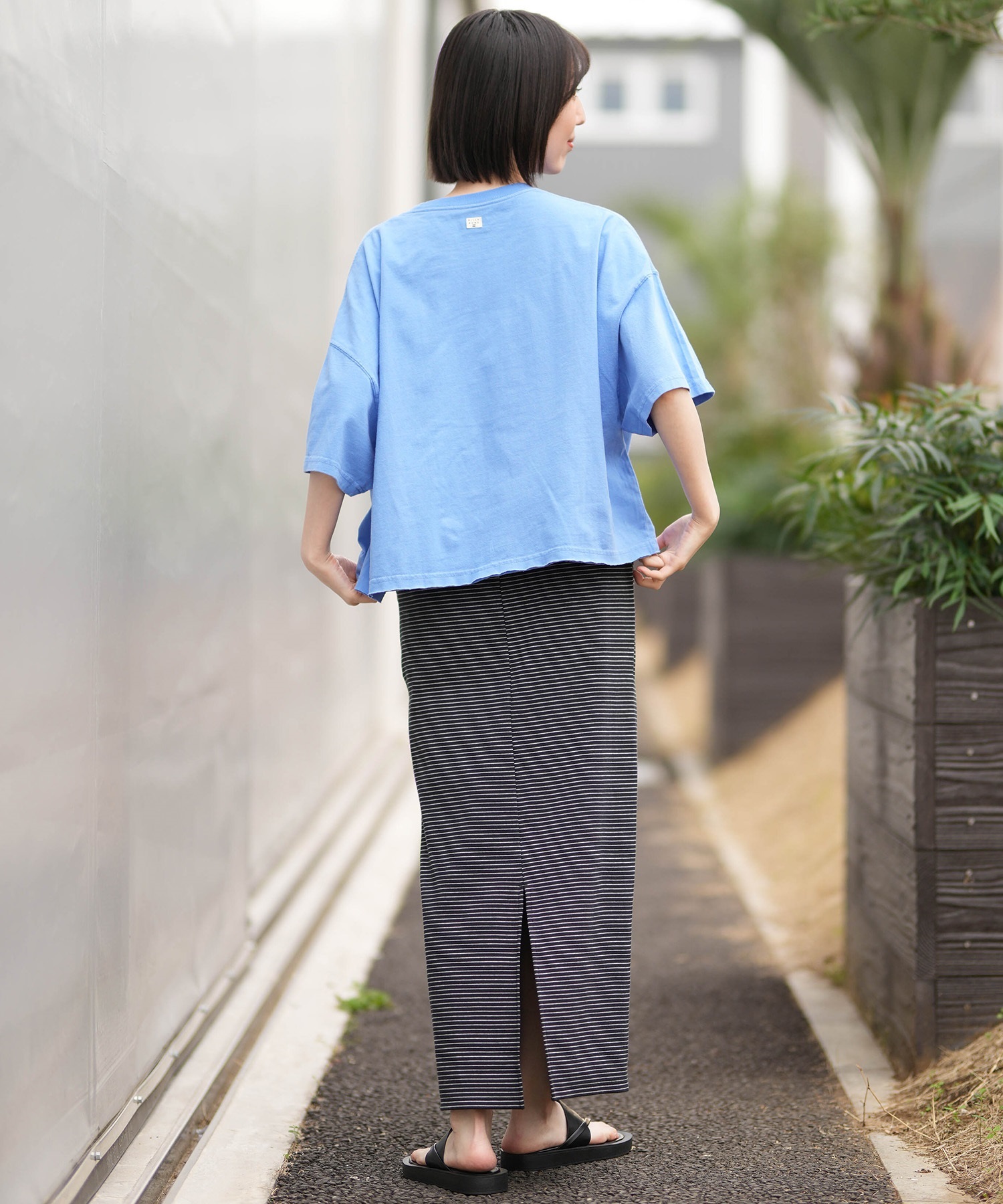 BILLABONG ビラボン 半袖 Tシャツ レディース GRAPHIC WIDE LOOSE CROP T BG013209(OFB-M)