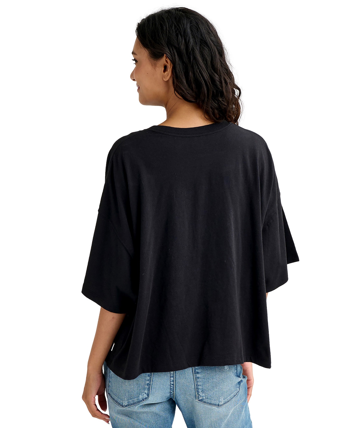 BILLABONG ビラボン 半袖 Tシャツ レディース コード刺繍 ショート丈