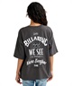 BILLABONG ビラボン 半袖 Tシャツ レディース バックプリント MESSAGE ARCH MEDIUM LOOSE BG013211(OCS-M)
