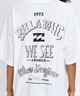 BILLABONG ビラボン 半袖 Tシャツ レディース バックプリント MESSAGE ARCH MEDIUM LOOSE BG013211(OCS-M)
