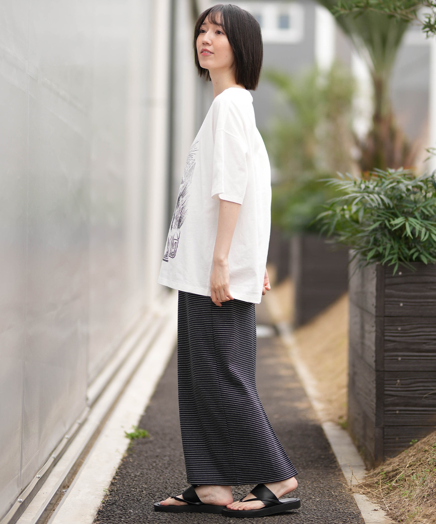 BILLABONG ビラボン 半袖 Tシャツ レディース SUN CHASING LOOSE TEE