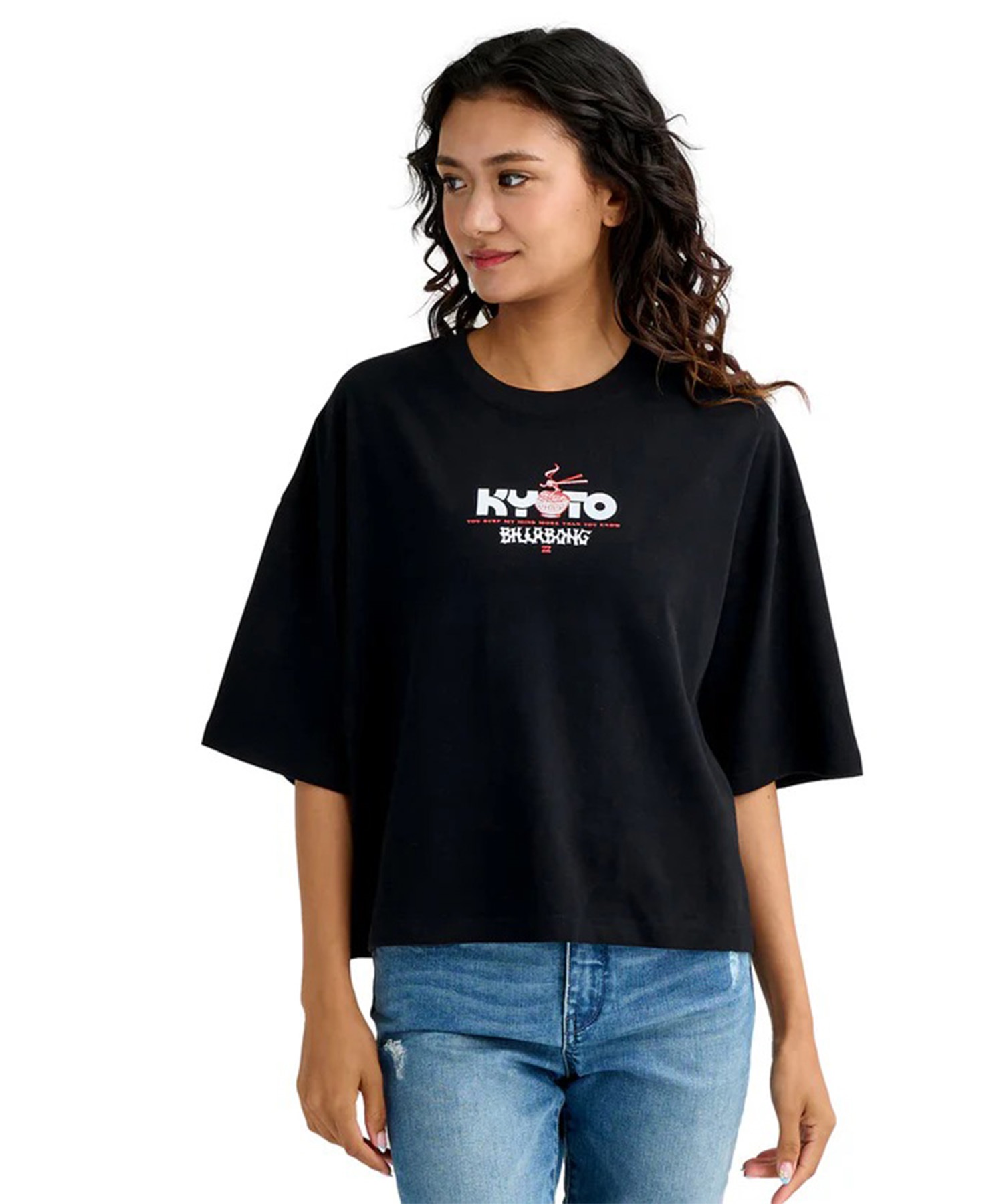 BILLABONG ビラボン 半袖 Tシャツ レディース SHONAN STATION SURFERS