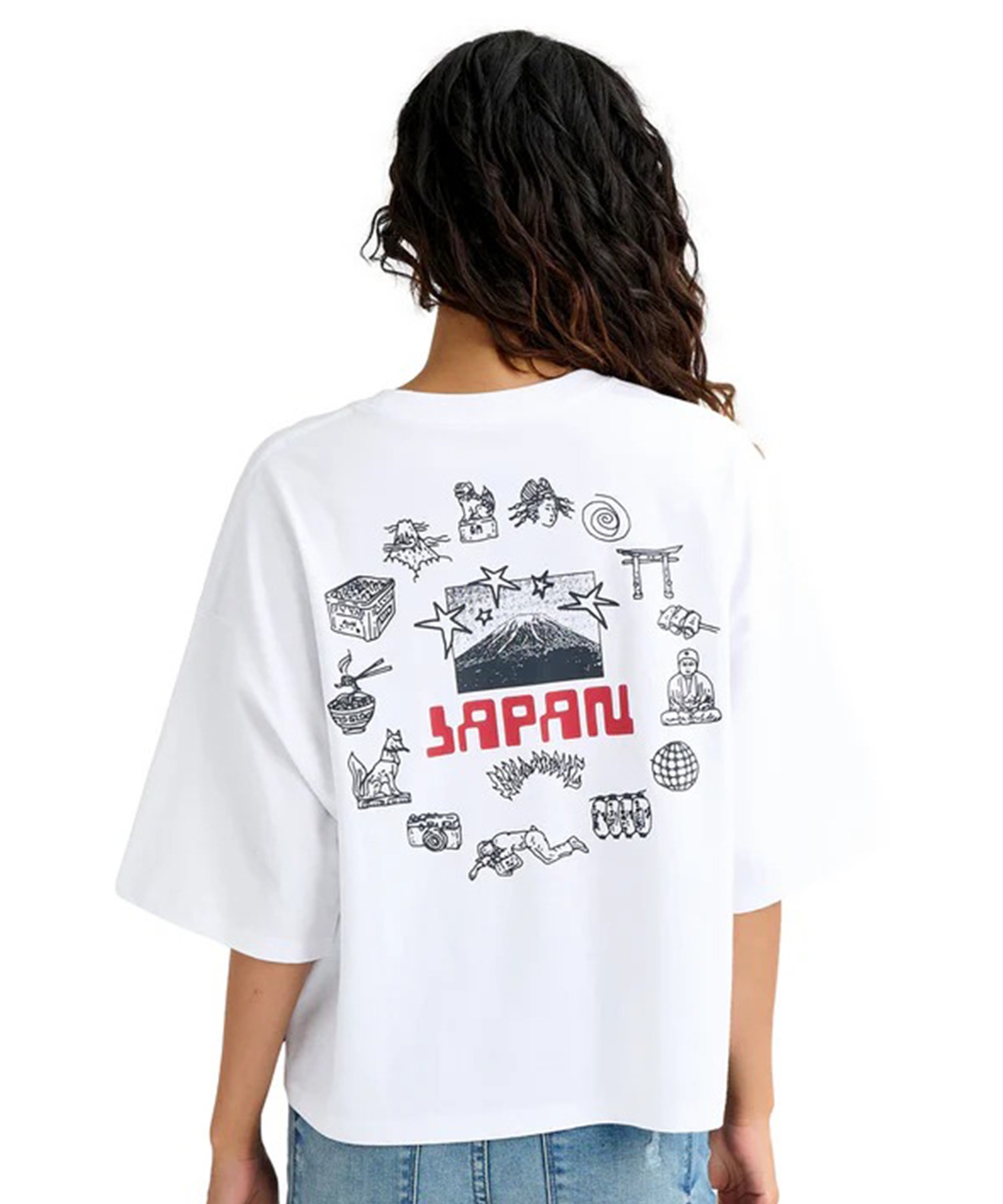 BILLABONG ビラボン 半袖 Tシャツ レディース SHONAN STATION SURFERS