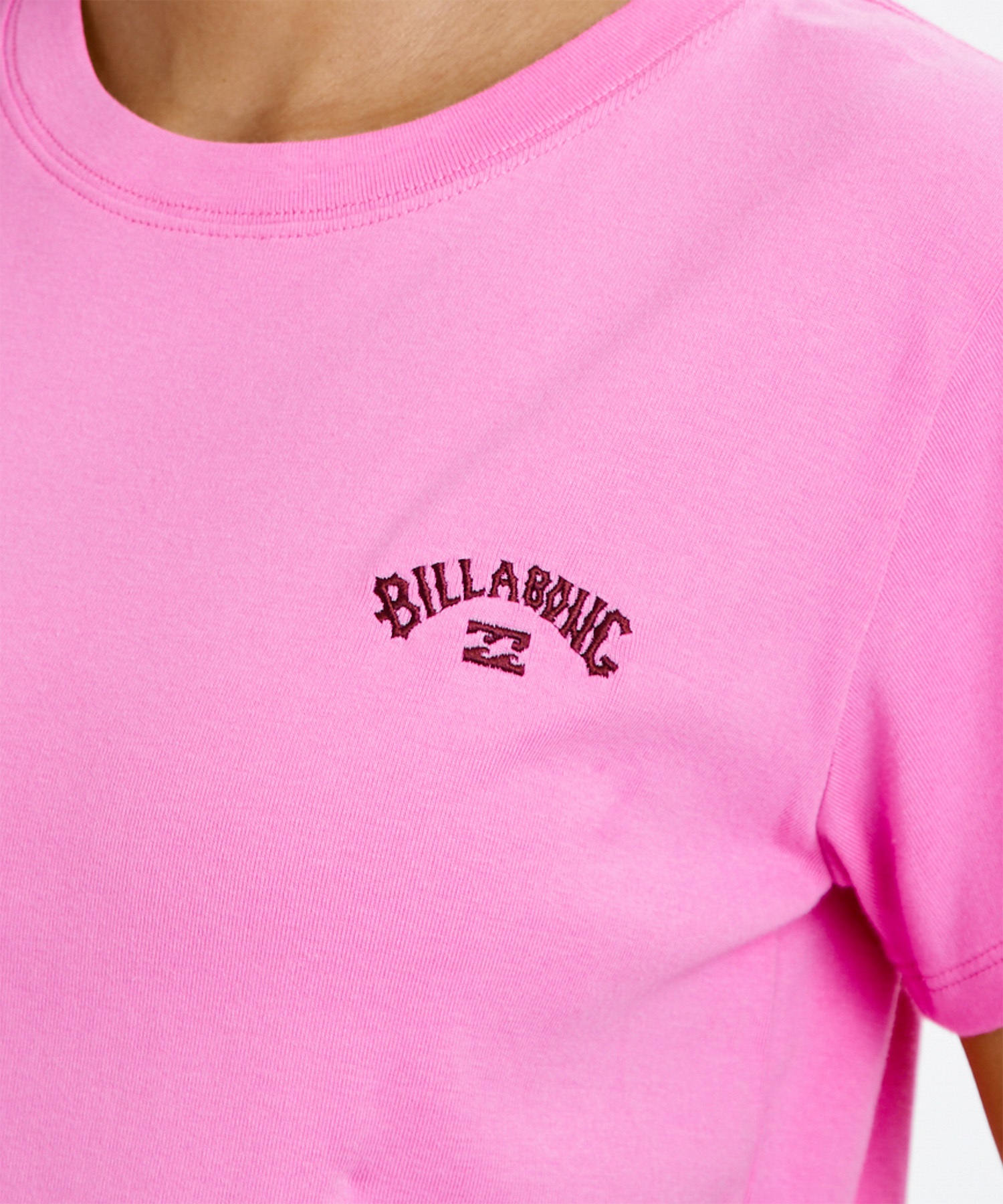 BILLABONG ビラボン 半袖 Tシャツ レディース シンプル ARCH LOGO