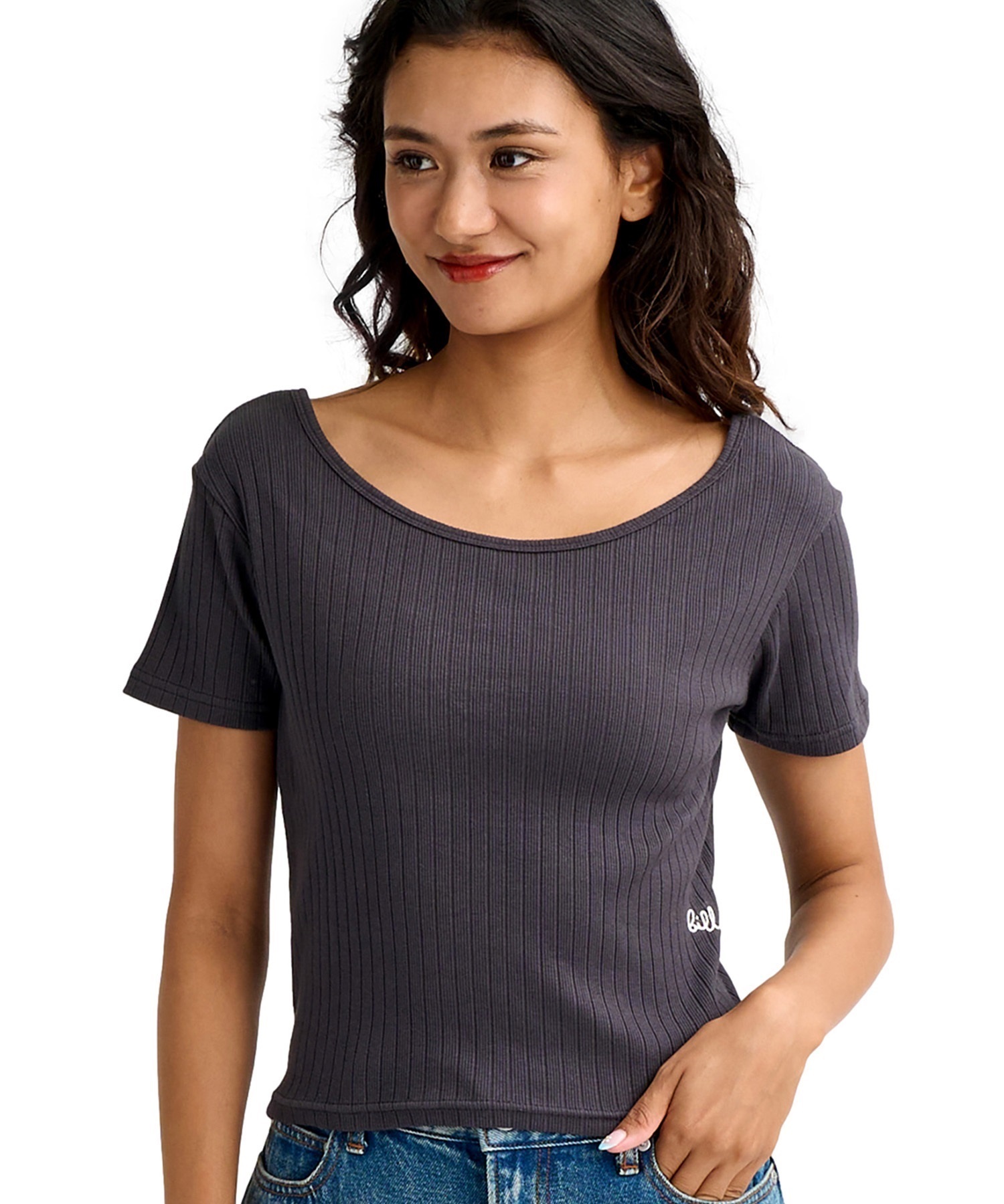 BILLABONG ビラボン 半袖 Tシャツ レディース シンプル 2WAY BABY FIT