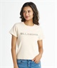 BILLABONG ビラボン 半袖 Tシャツ レディース ロゴ STUDS LOGO BABY FIT TEE BG01C214(DBU1-M)