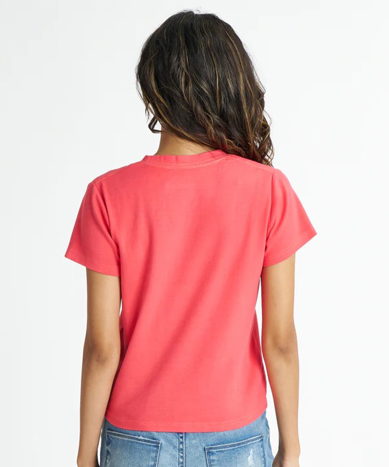 BILLABONG ビラボン 半袖 Tシャツ レディース ロゴ STUDS LOGO BABY FIT TEE BG01C214(DBU1-M)