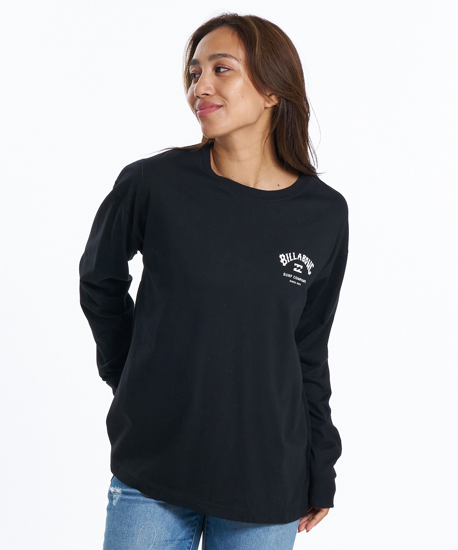 BILLABONG ビラボン 長袖 Tシャツ ロンT レディース バックプリント
