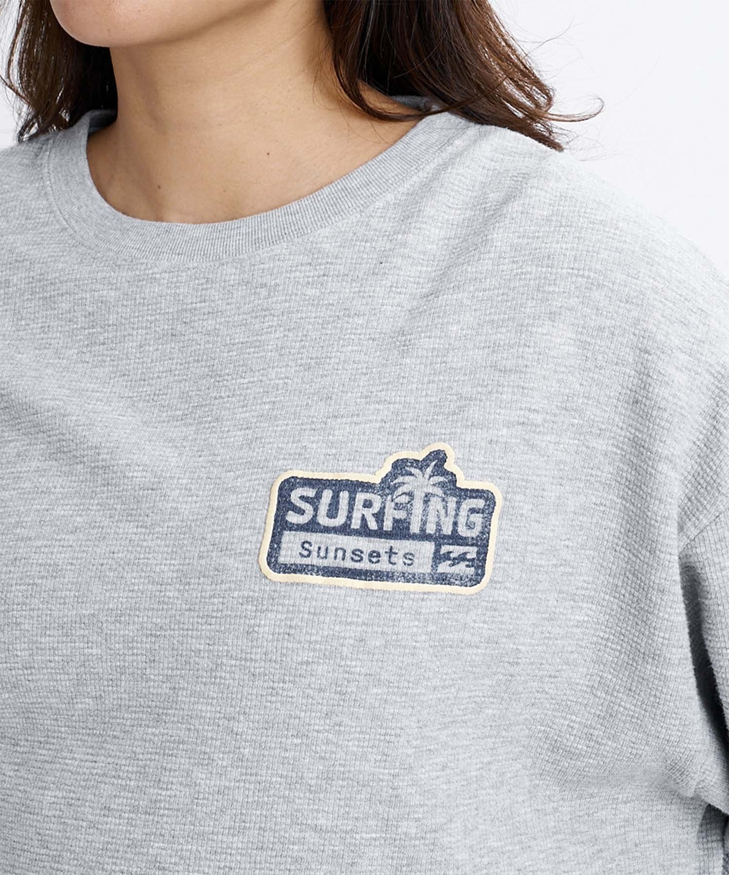 BILLABONG ビラボン 長袖 Tシャツ ロンT レディース バックプリント 調