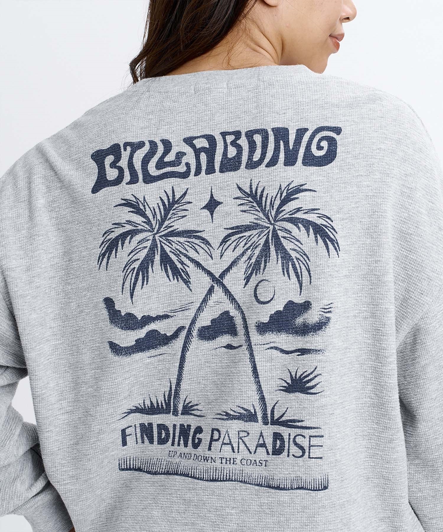 BILLABONG ビラボン 長袖 Tシャツ ロンT レディース バックプリント 調