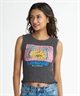 BILLABONG ビラボン タンクトップ レディース クロップド丈 ショート丈 SHIRRING BABY FIT TANK BG01C361(WCP-M)