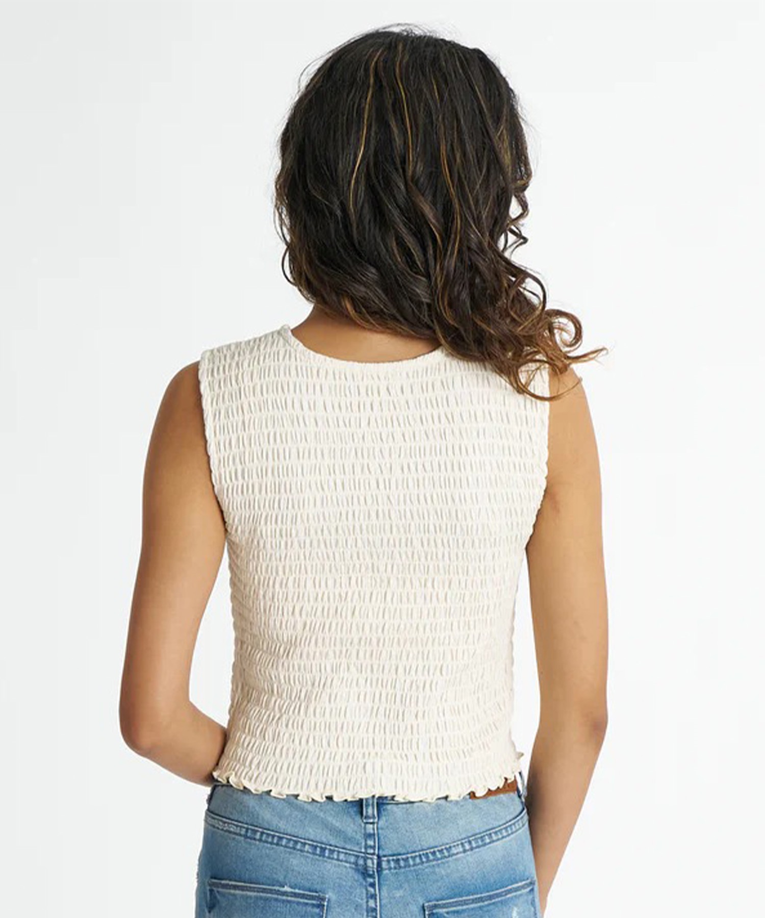 BILLABONG ビラボン タンクトップ レディース クロップド丈 ショート丈 SHIRRING BABY FIT TANK BG01C361(WCP-M)
