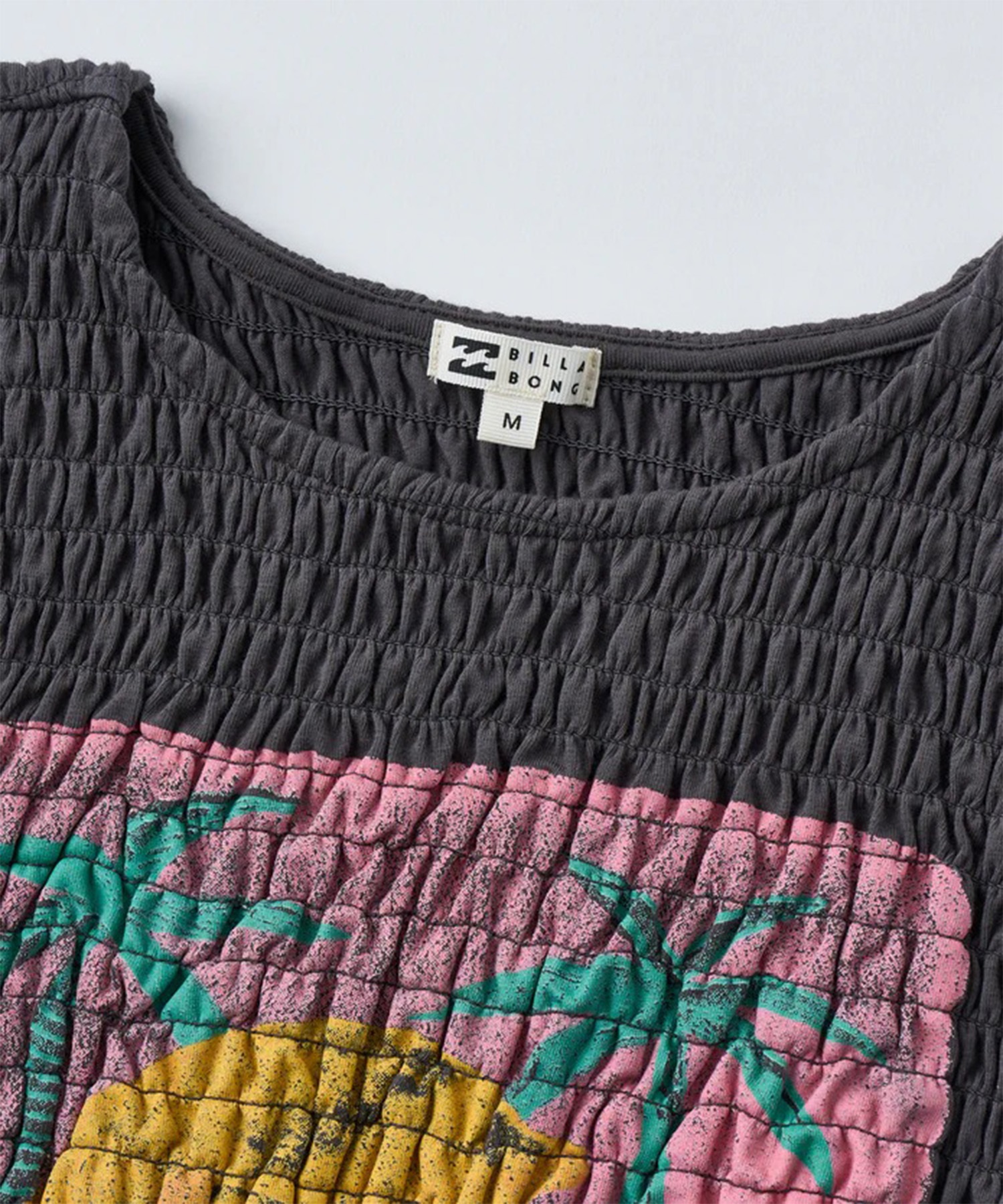 BILLABONG ビラボン タンクトップ レディース クロップド丈 ショート丈 SHIRRING BABY FIT TANK BG01C361(WCP-M)