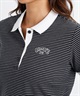 BILLABONG ビラボン 半袖 シャツ レディース ロゴ STRIPED RIB POLO SHIRT BG013301(SCS-M)
