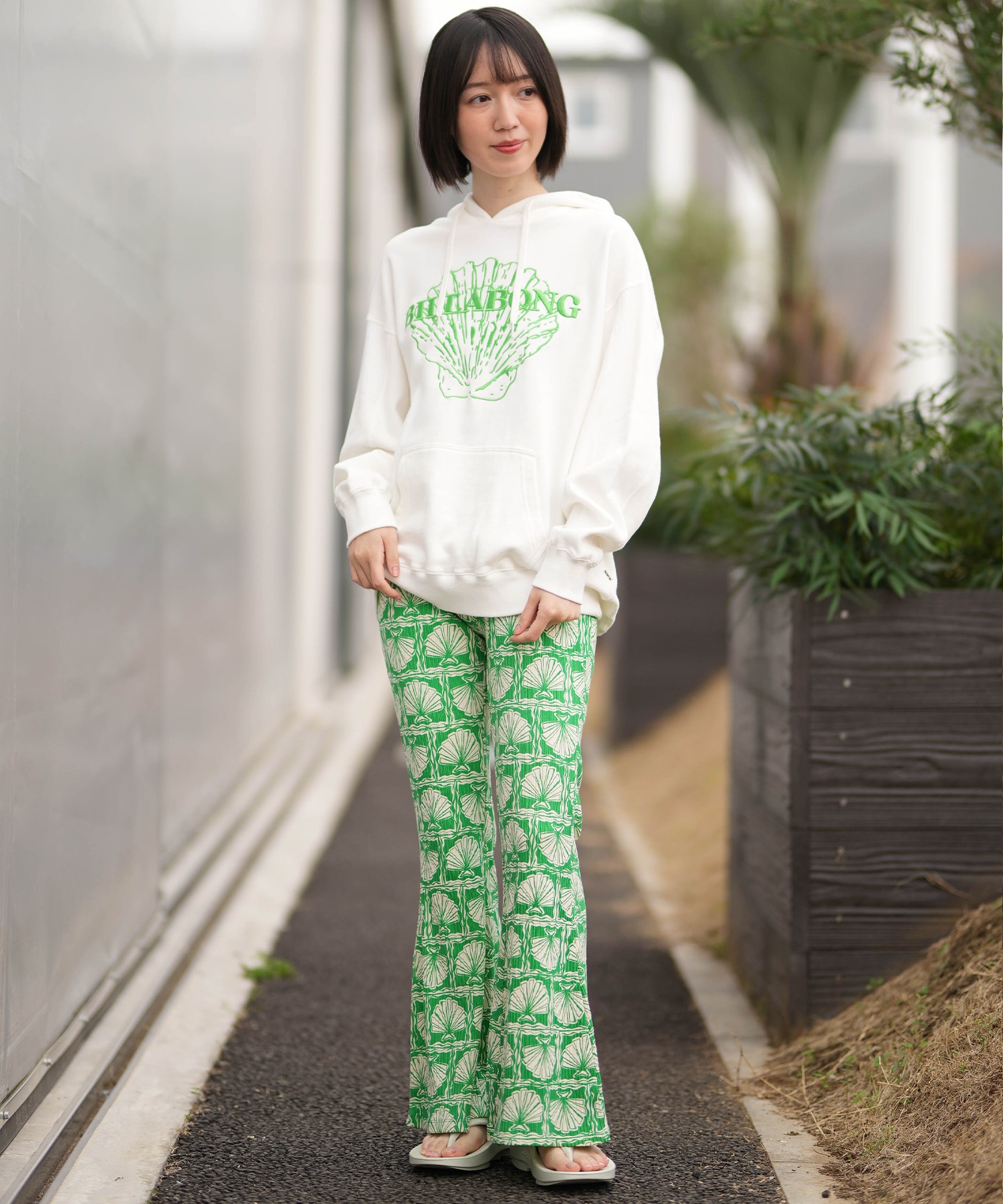 BILLABONG ビラボン ロングパンツ レディース フレアパンツ ロンパン