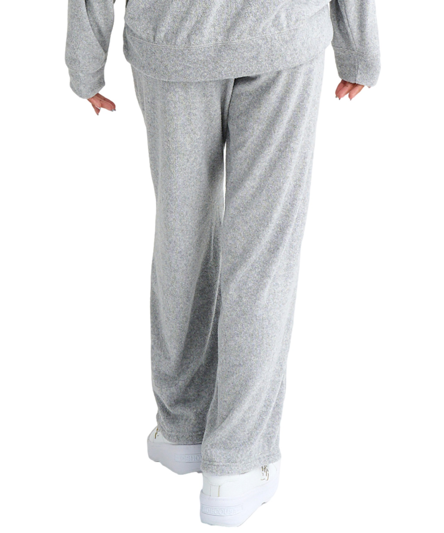 BILLABONG ビラボン ロングパンツ レディース パイル生地 セットアップ対応 BG013707(GRY-M)