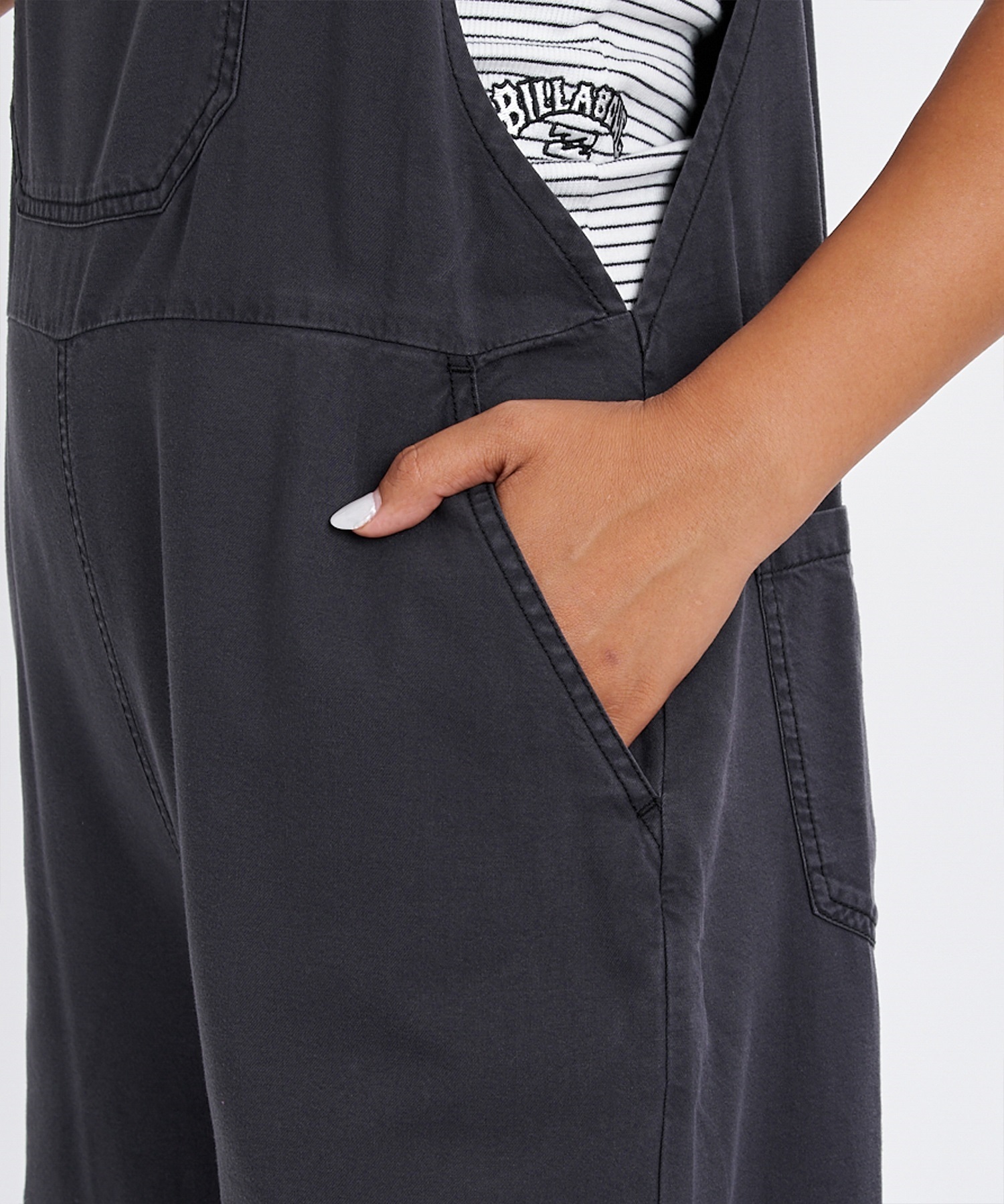 BILLABONG ビラボン オールインワン レディース サロペット パンツ WOVEN SALOPETTE BG013712(BLC-M)