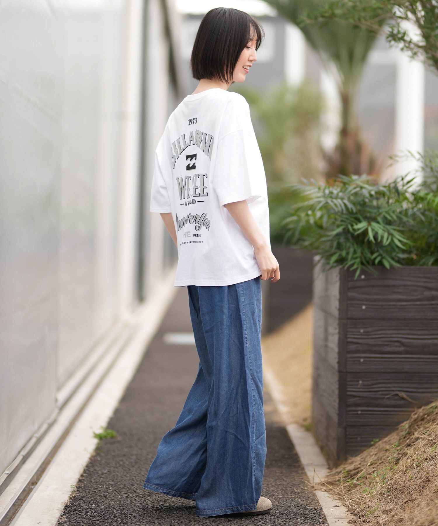BILLABONG ビラボン ロングパンツ レディース ロンパン TENCEL DENIM