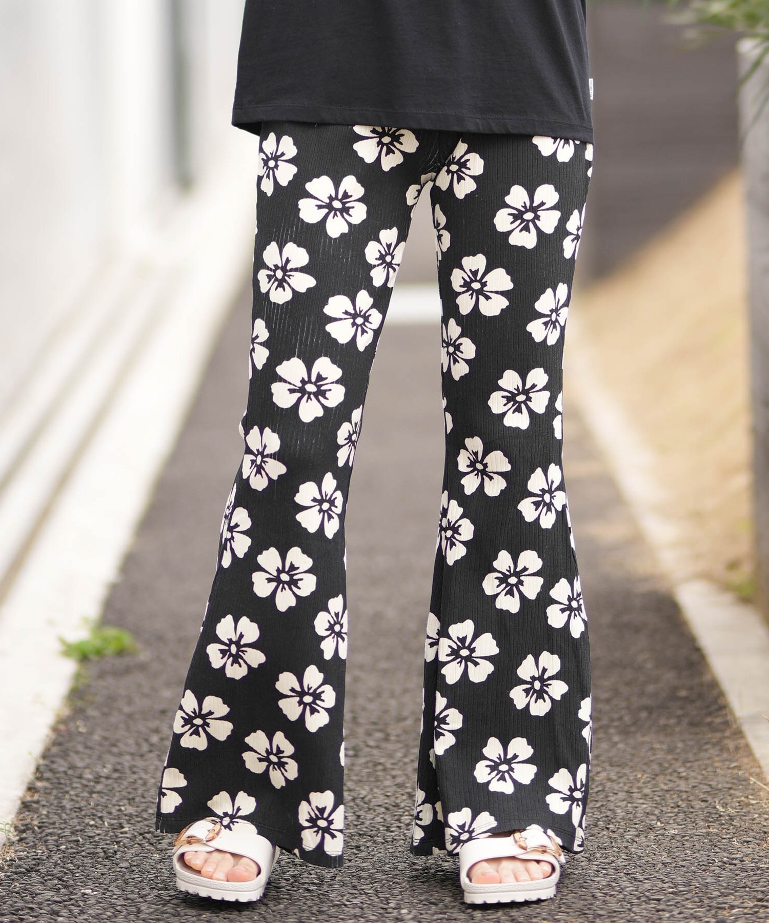 BILLABONG ビラボン ロングパンツ レディース 花柄 FLARE LEGGING