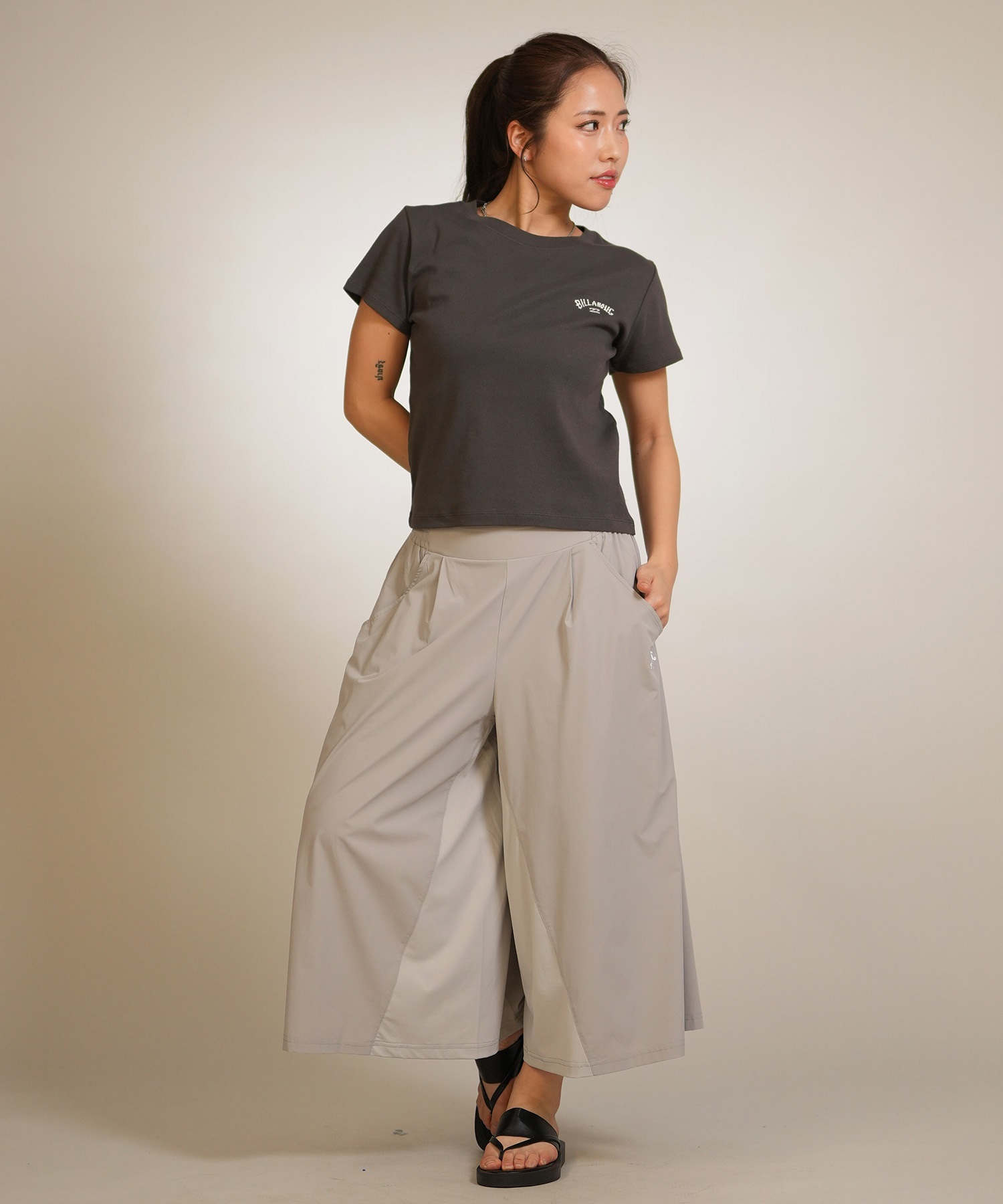 BILLABONG ビラボン ロングパンツ レディース ユーティリティ ガウチョ