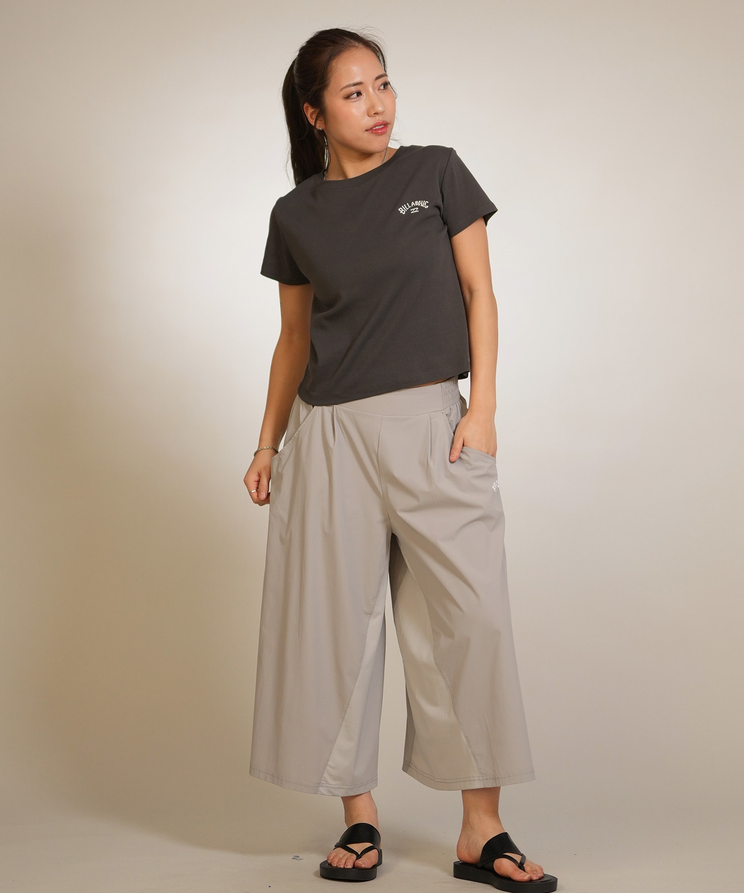 BILLABONG ビラボン ロングパンツ レディース ユーティリティ ガウチョ
