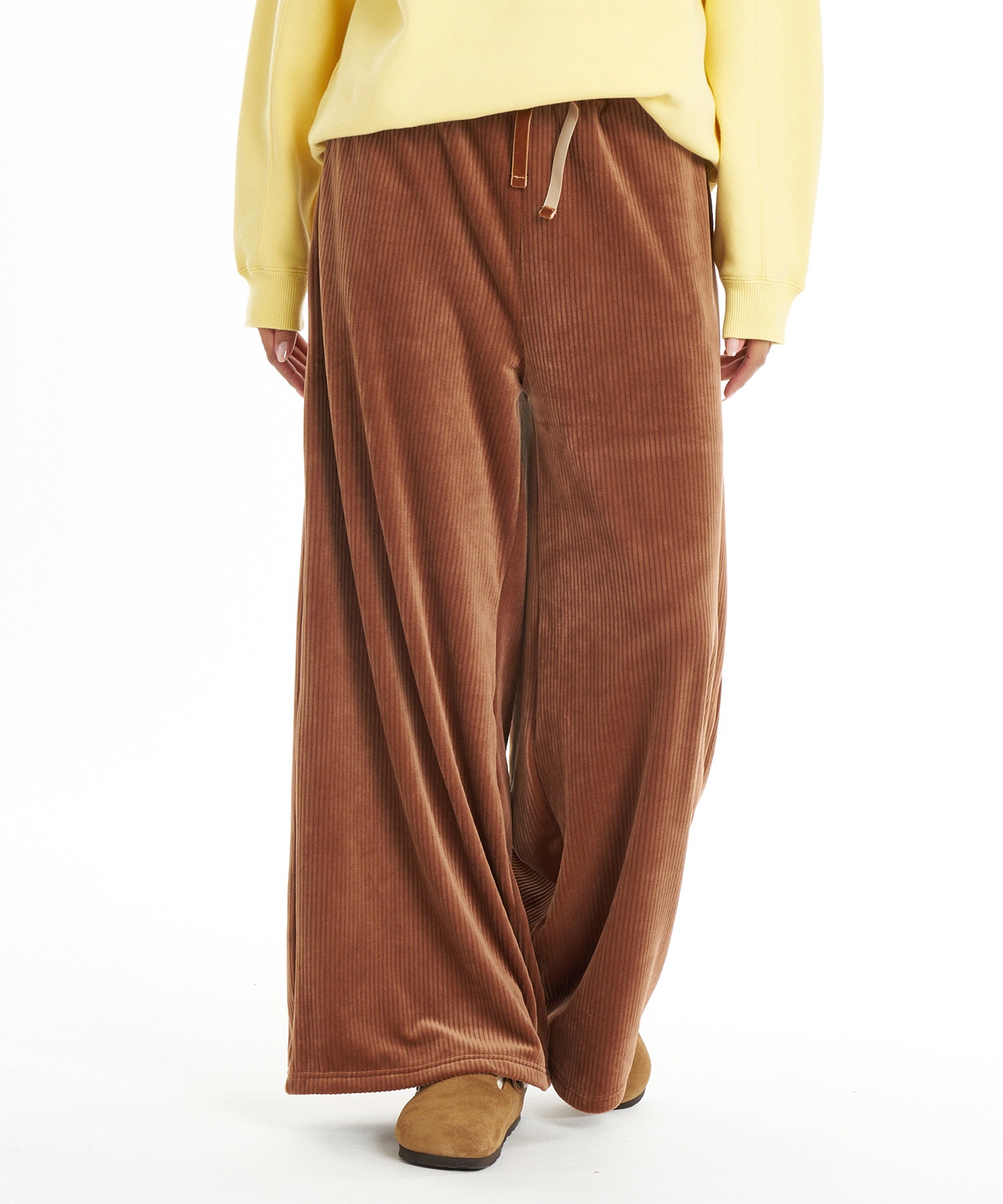 BILLABONG ビラボン ロングパンツ レディース ベロア CUT VELOR WIDE