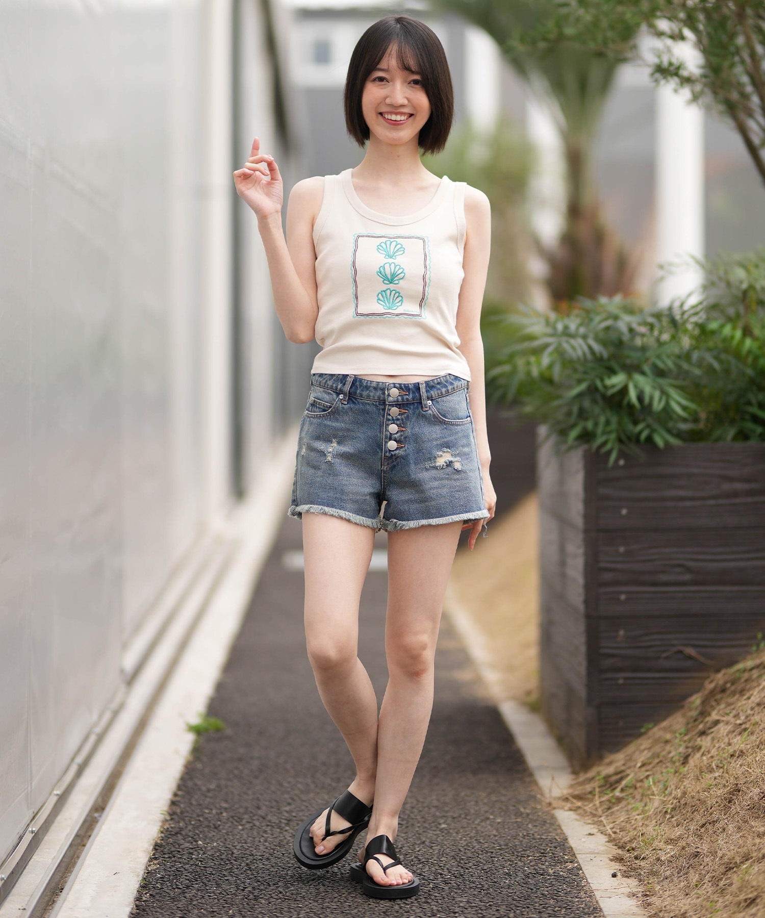 BILLABONG ビラボン ハーフパンツ ショートパンツ レディース デニム