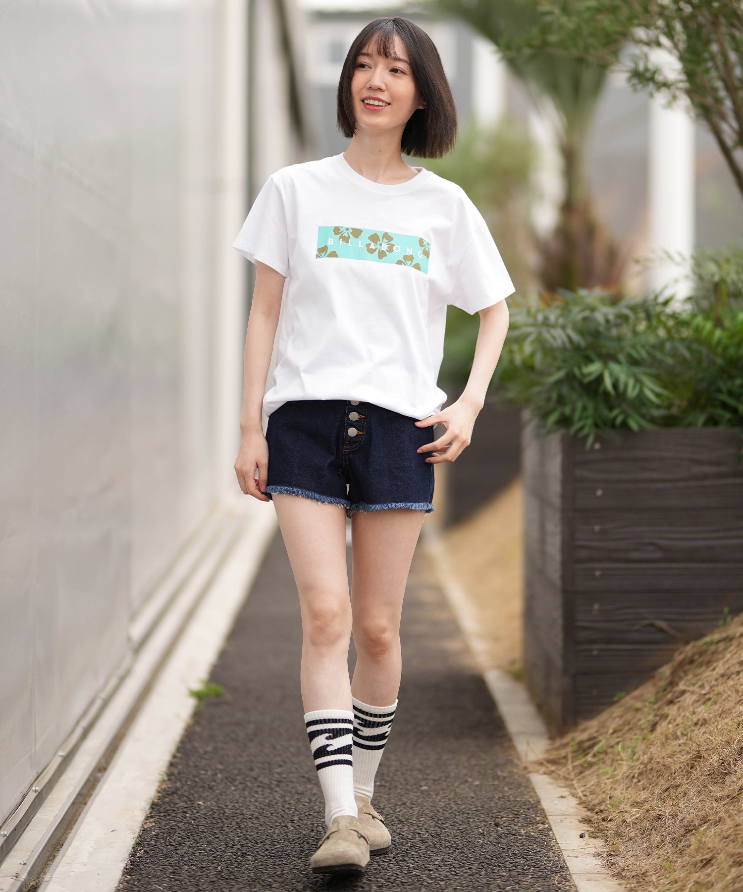 BILLABONG ビラボン ハーフパンツ ショートパンツ レディース デニム